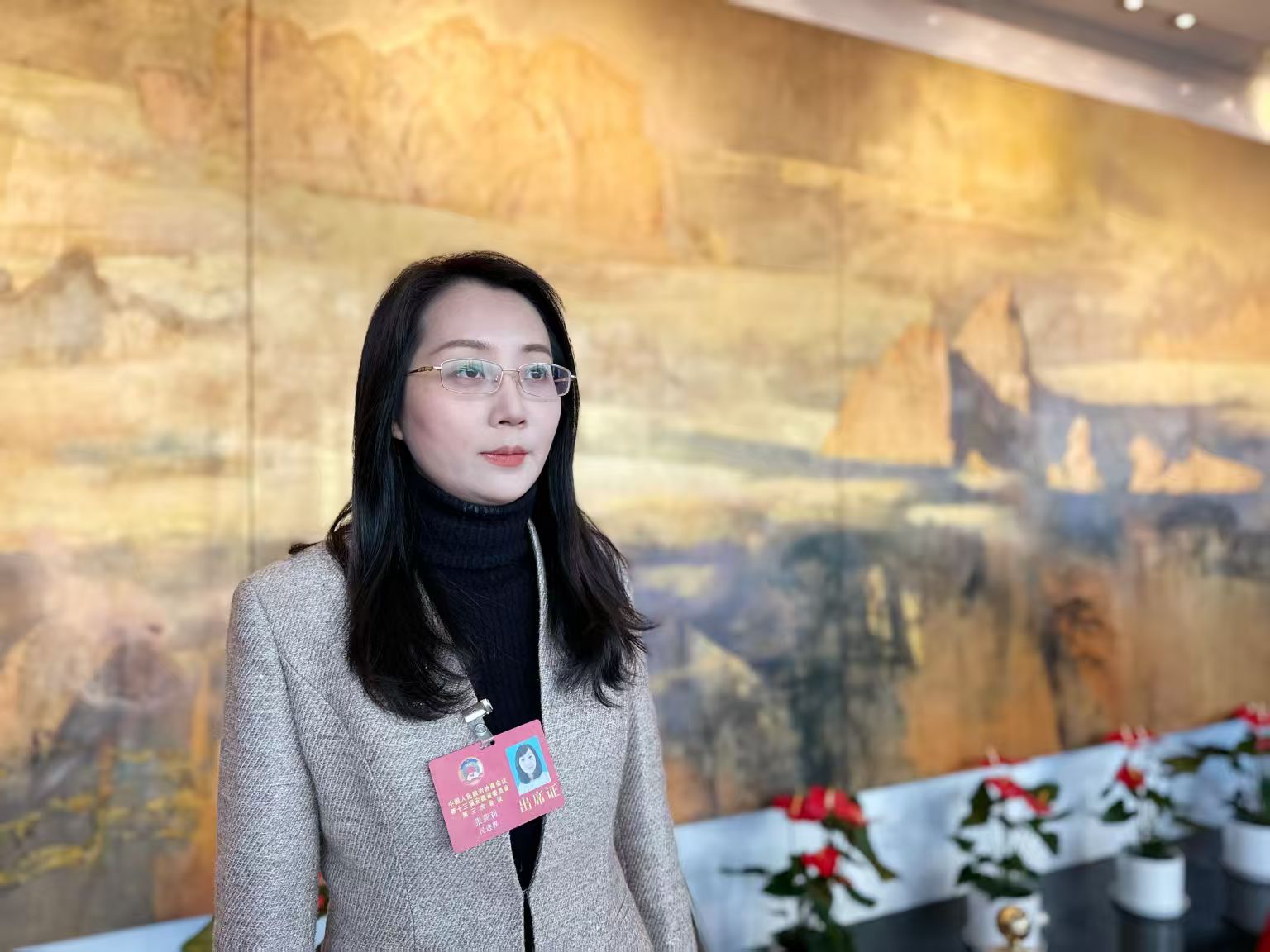 省政协委员，安徽电影集团有限责任公司董事、副总经理张莉莉