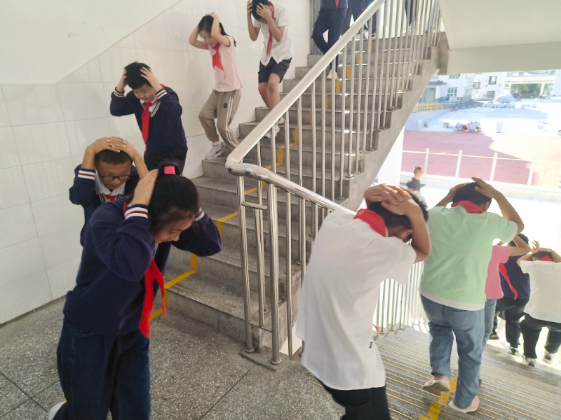 黄山汤口中心学校:防灾减灾 居安思危