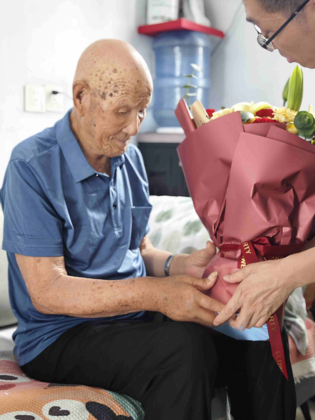 百岁军礼映山河