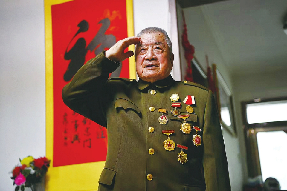 【抗战老兵访谈】抗战老兵赵文科：一个磨损的文件包所承载的烽火岁月