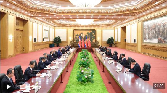 独家视频丨习近平：很高兴时隔六年再次与金正恩总书记同志会晤