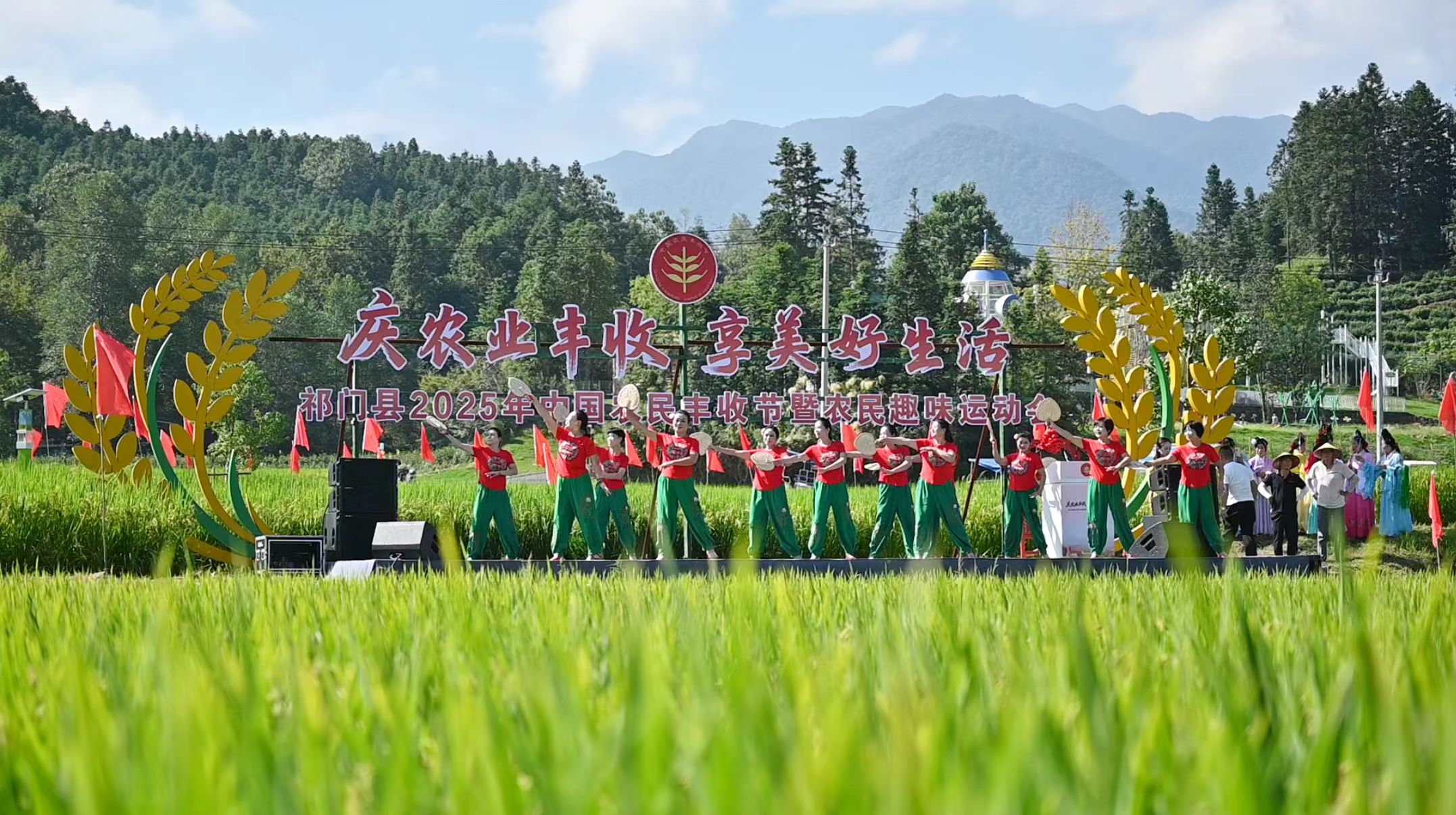 祁门：稻香鱼肥喜丰收