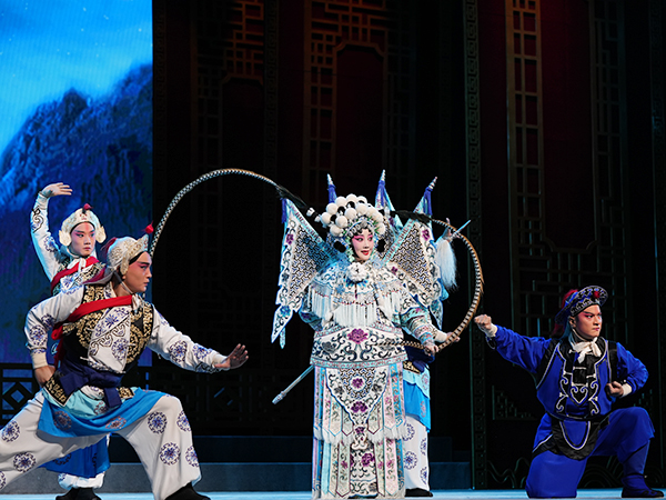 祁剧《杨门女将·探谷》选段