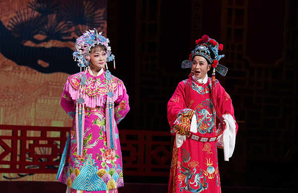 越剧《打金枝·闯宫》