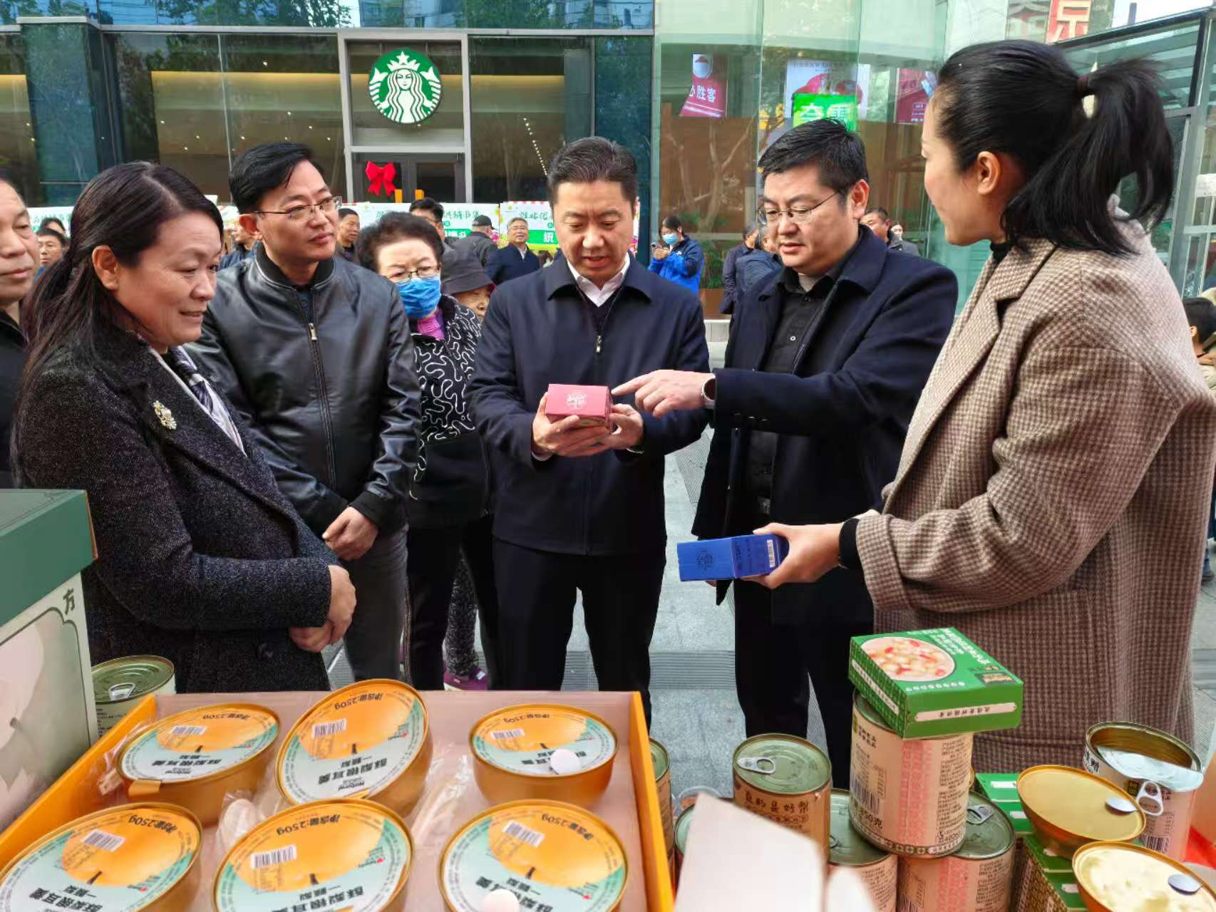淮北优质农产品供销市集开幕