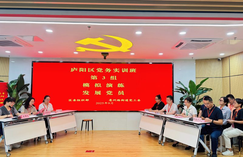  庐阳区：提升党员教育质效