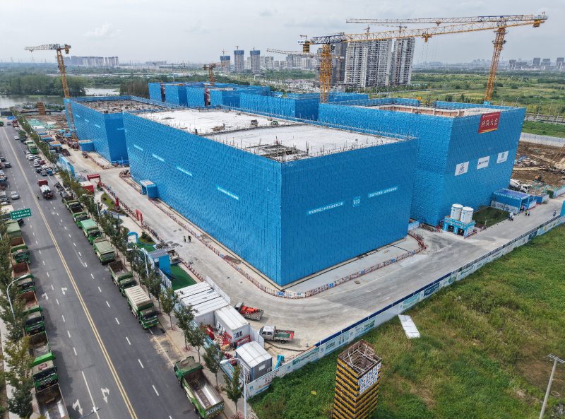 中建六局八建公司长三角G60二期项目快速推进