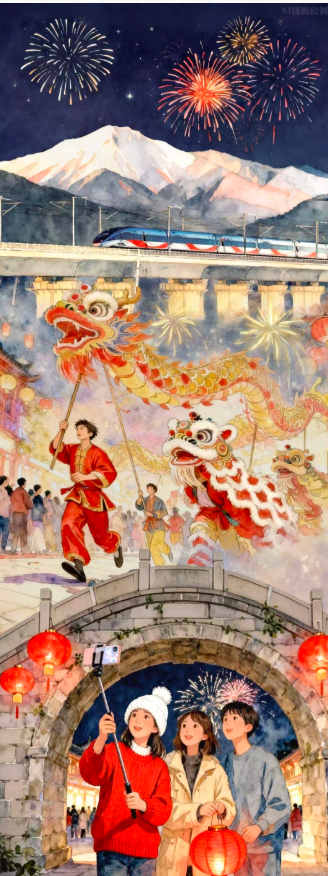 好评中国｜漫评：新春文旅“马”力全开，活力中国澎湃向前