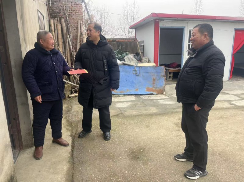 长丰左店镇：春节慰问送关怀 党建联动暖民心