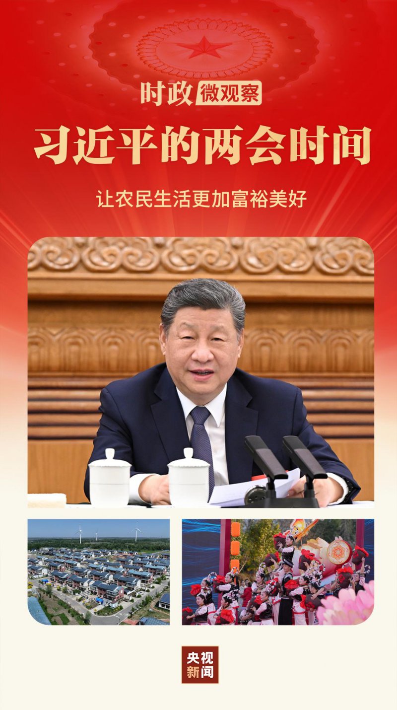 习近平的两会时间丨两个德胜村，同一份牵挂
