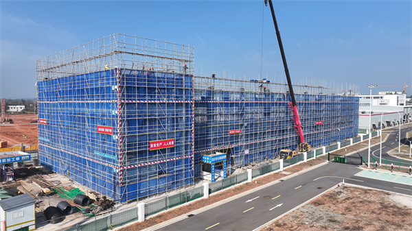  黄山九龙园区：不负春光抢开局 项目建设正当时