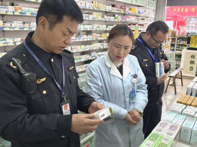 固镇县濠城镇严查药械市场筑牢安全防线