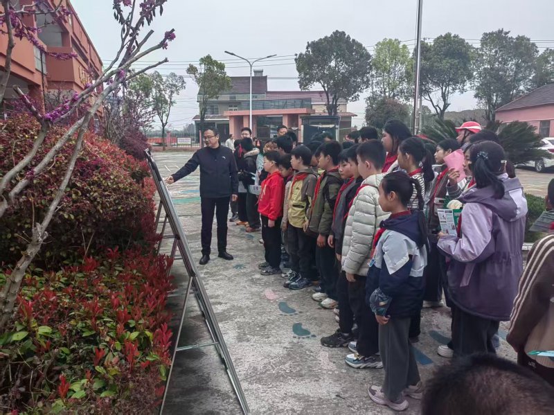 望江高士镇：防火知识进校园
