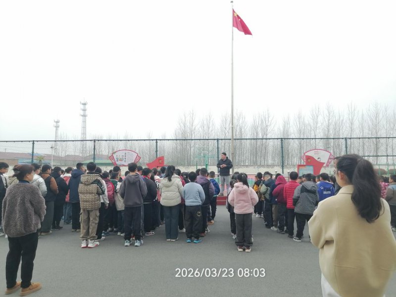 寿县茶庵学区：春暖花开日 反诈正当时
