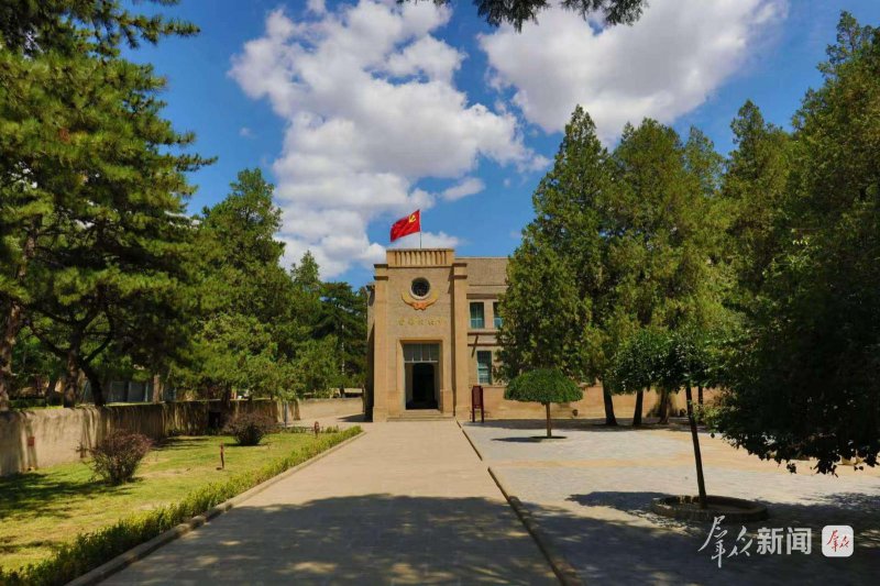 杨家岭革命旧址一角