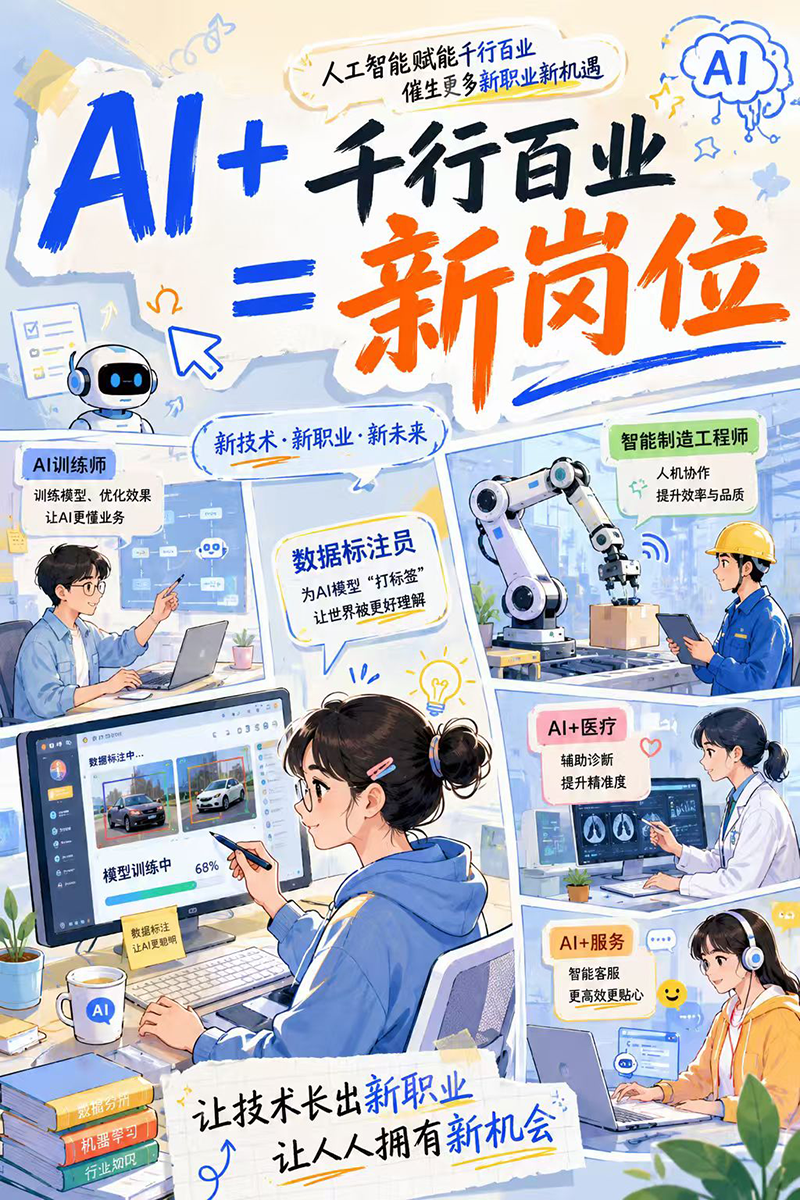 新动能 新就业丨百业向新而生!“人人皆可成才” 新动能 新就业丨百业向新而生!“人人皆可成才”