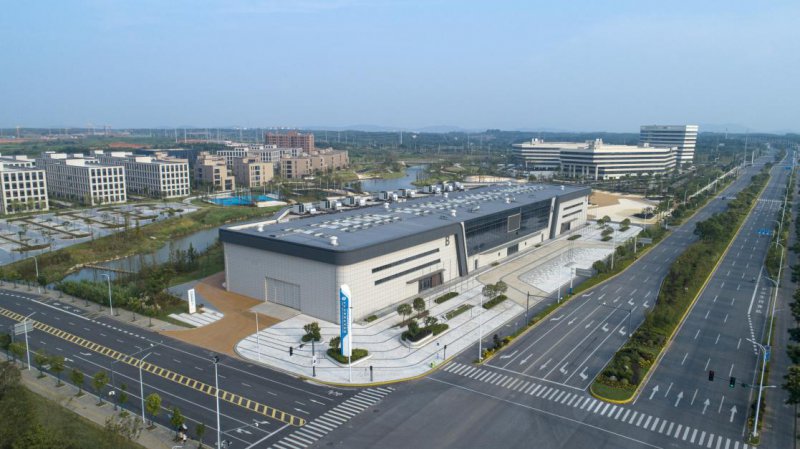 俯瞰芜湖航空产业园一隅。湾沚区委宣传部供图
