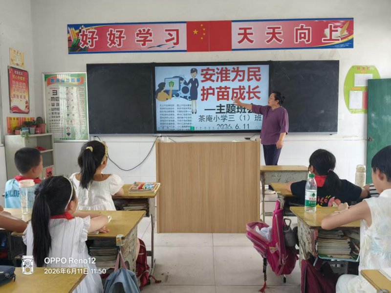 寿县茶庵学区：安淮为民 护苗成长