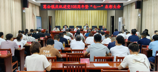 东至葛公镇表彰“两优一先”