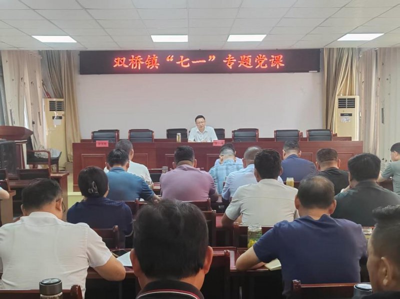 寿县双桥镇：庆“七一” 守初心
