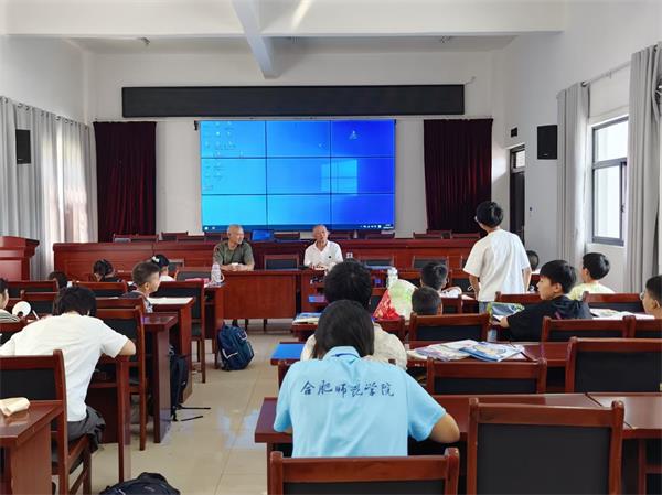 黟县洪星乡：功臣老兵进课堂 红色薪火润童心