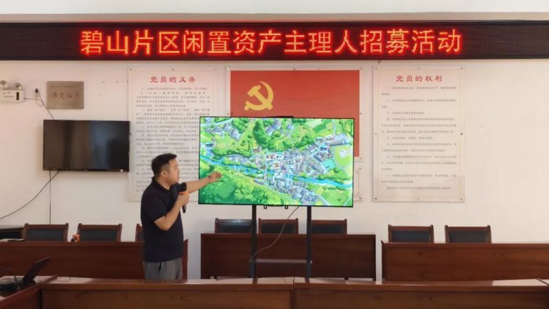 黟县碧阳镇开展闲置资产主理人招募活动