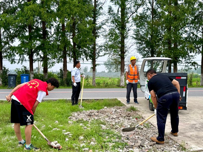 长丰左店镇：党建赋能人居提质 同心绘就和美乡村