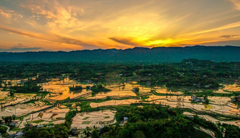 梁平小微湿地。重庆市生态环境局供图