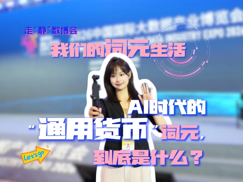 2026数博会聚焦“词元”：AI时代的“通用货币”正在重塑生产生活